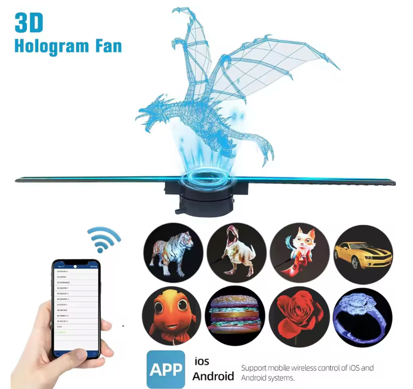 StitchEmpire™ 3D Hologram Fan